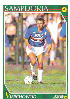 Pietro Vierchowod Sampdoria Score 92 Seria A #230